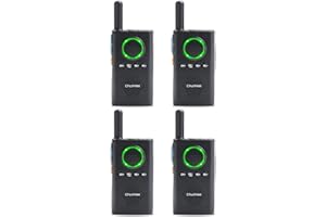 Chunhee Intercoms Wireless for Home-Wireless Intercom System for Elderly/Kids, Home Intercom System Room to Room Communication, 1.5 Miles Long Range Intercom System for Office/Camping/Hiking(4 Pack)