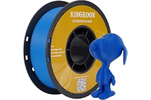 Kingroon PLA Filament 1.75 mm is for the 3D Printer, Filament 3D Printing Materials, 1KG 3D Filament Dimensional Accuracy +/- 0.03 mm,3D Printer Filament PLA with Spool Wound Neatly, Blue pla filament