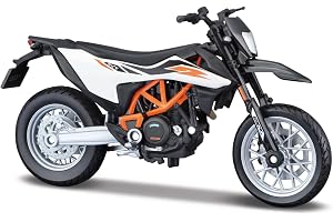 Maisto KTM 690 SMC R Supermoto Die-Cast Motorbike modell, 1:18 skala