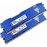 DDR3 16GB Kit (2x8GB) Desktop Ram 1600MHz PC3-12800 Dimm Non-ecc Unbuffered 1.5V 2Rx8 Dual Rank 240 Pin CL11 PC Computer Memo