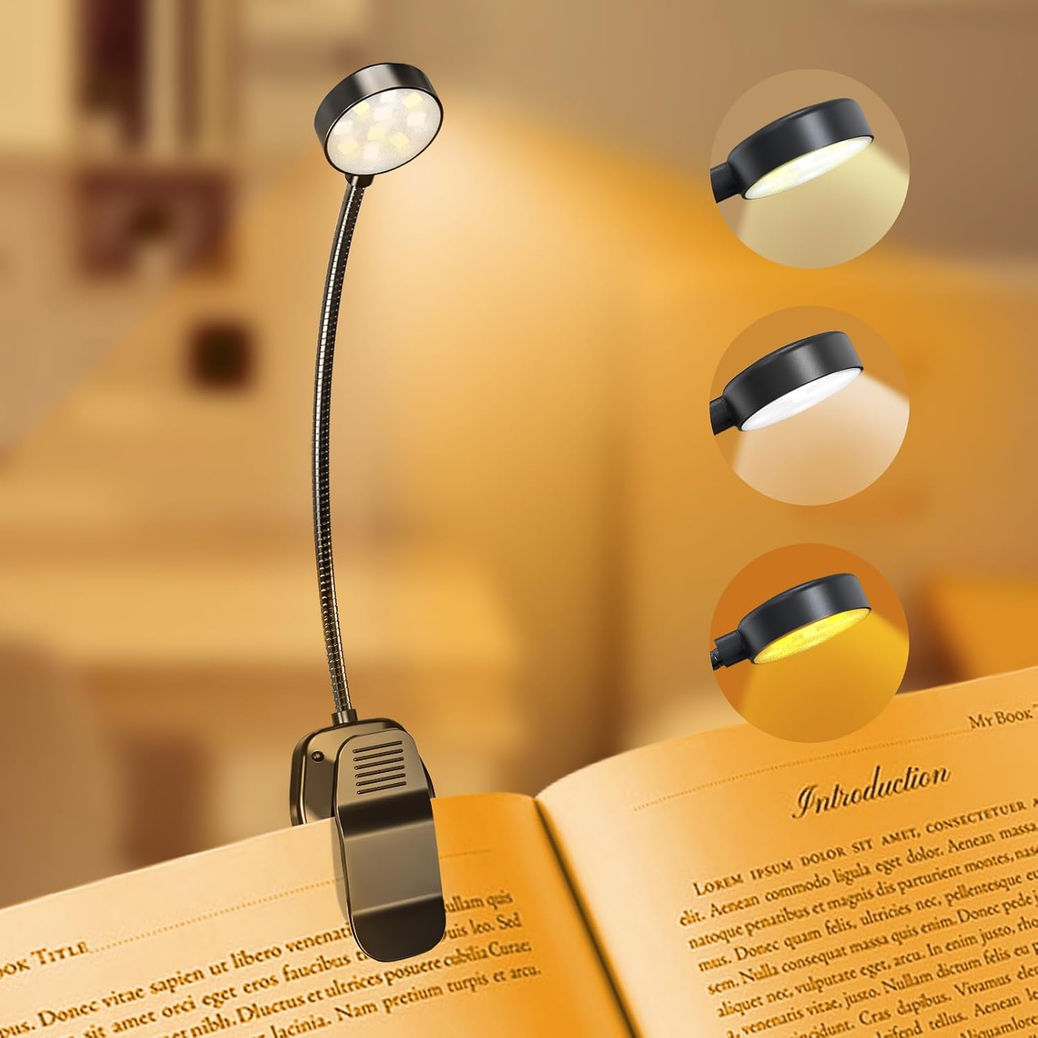 Retour d'Expérience & Bilan Utilisateur : KTEBO Rechargeable Book Reading Light Lamp LE