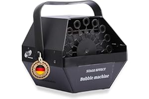 ETEC Professional Seifenblasenmaschine Bubble E500 – Seifenblasen Effekt für Geburtstag, Überraschung, DJ Event, Bühne, Auftritt, Veranstaltung