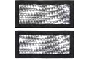 TSUOUKL Model 3 Model Y Zubehör, Entlüftung Abdeckung Luftstrom Unter dem Sitz, Klimaschutz Abdeckung für Lüftungsgitter, Rücksitz Entlüftungsabdeckun Entlüftungsgitter, Klettverschluss