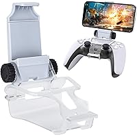 DLseego PS5 Controller Phone Mount Clip,Klappbarer Handyhalter für Game Controller Handyhalterung für PS5 Gamepad Controller