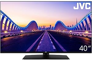 JVC 40 Zoll Fernseher LT-40VF4455 Full HD Fernseher mit 102 cm Bildschirmdiagonale und integriertem Triple-Tuner, LED TV schwarz