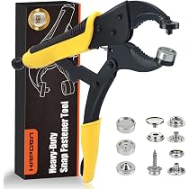 Kit 62 Bottoni A Pressione In Acciaio Inox 304 15 Mm - Per Tela Marina E Fai Da Te