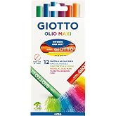 Giotto Olio - Yağlı Pastel (Silindir), 12'li Kutu