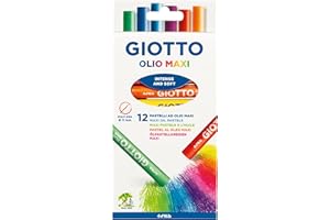 GIOTTO Olio - Etui 12 pastels à l'huile