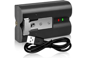 GUANGHUITECH Venghts 6040mAh 3.65V Replacement Battery with Charger Station for Ring-Doorbell Camera 2/3/4 Spotlight Camera and Stick Up Cam Rechargeable Upgraded Batteries 3.65V Camera Indoor