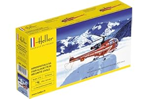 PIPPI LANGSTRUMPF Heller 80289 - Aerospatiale Alouette III Sécurité Civile [importado de Alemania]