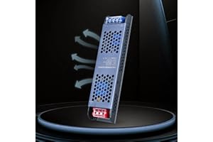 YOODI Transformateur 220V 24V, Transfo 300W 12,5A Adaptateur Alimentation, Conducteur à Tension Constante Basse Tension, AC à DC LED Driver Ultra Mince pour Bande Lumineuse