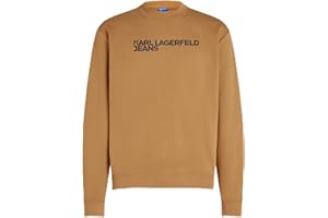 Karl Lagerfeld Jeans, Męskie, Bluza Z Logo Essential, Regular Fit