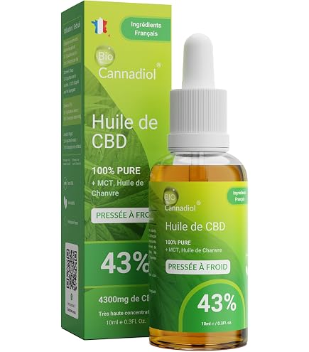 Huile De Chanvre Pressée à Froid Wellbear - 250 Ml - Produit Naturel Neuf