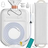 Medi Grade Kit per Pulizia Intima - Kit per Uso Domestico - Set da 14 Pezzi - 100% trasparente - Include Kit Clistere Riutili