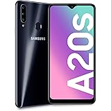 Samsung Galaxy A20s, Smartphone, Display 6.5" HD+, 3 Fotocamere Posteriori, 32 GB Espandibili, RAM 3 GB, Batteria 4000 mAh, 4