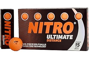 Nitro Ultimate Distance Lot de 15 balles de Golf