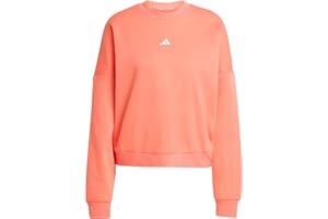adidas Essentials Small Logo Feel Cozy Relaxed Fit Sweatshirt Sudadera Mujer (Pack de 1)