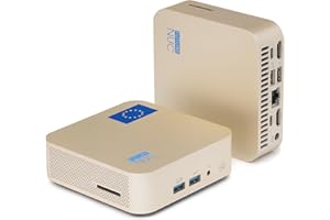FutureNUC Lux Mini PC Intel® Core i9-13900HK • NUC 13 Lux • 32 GB RAM, 1 TB SSD • Windows 11 Pro • Mini Computer con grafica Iris Xe, TB 4, HDMI 2.1, WiFi 6E, BT 5.3 • Supporto Quad Display 4K • VESA