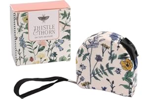 THISTLE & THORN BY CGB GIFTWARE CGB Giftware | Thistle & Thorn Floral Pattern Tape Measure | GB01502