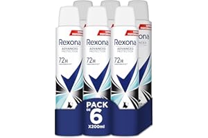 Rexona Women Déodorant Invisible Aqua 200ml 72h x6