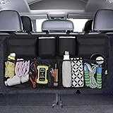 URAQT Organisateur De Coffre De Voiture, Ultipurpose Pliables Sac De Rangeent