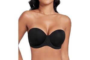 DotVol Femme Soutien-Gorge Grande Taille avec Armature Soutien Complet Bretelle Plusieurs Façons à Porter