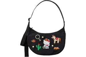 BAGGU Unisex Medium Nylon Crescent Bag Umhängetasche