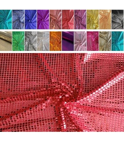 Rayher Wendepaillettenstoff – 42x32 Cm, Schwarz/silber, Für Mode, Deko & Basteln, Mit Schere Schneidbar