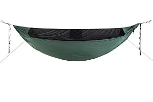 Ticket to the Moon Pro Hammock (325 x 140 cm Lighest Hammock incl zipable mosquito net and UHMPE ridgeline) (2021)