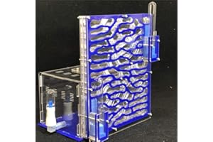 ANT GRAPE 6 strati Formica Uva Zona di alimentazione dell'umidità Fattoria di formiche Acryl Insect Villa Formiche Nido Villa Advanced Pet Mania for Forms House (blue)