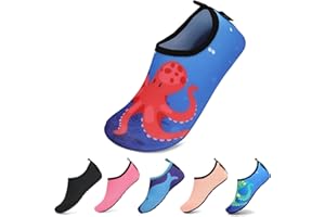 SAGUARO Kinder Badeschuhe Schnell Trocknend Wasserschuhe Schwimmschuhe Gr.21-37