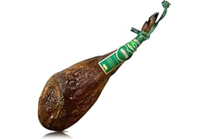 8-9 Kg Jambon Iberique PATA NEGRA - Originaire de porcs ibériques élevés en plein air à Dehesas et 100% naturel - Jamon Iberico Cebo de Campo