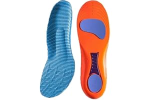 POVANJER Norelie Orthopaedic Insoles, Comfysole, Norelie Soles, Arch Support, Pressure Relieving, High Arch Support, Shoe Insoles, Comfort Men's and Women's Insoles, Work Shoes
