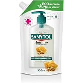 Sanytol &ndash; Nourishing Hand Soap Almonds and Honey &ndash; Refill 500 ml | Deep nourishes and repairs dry or punished hands, with pro