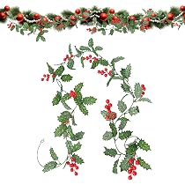 Weihnachtsgirlande 2m Girlande Weihnachten Outdoor Künstliche
