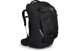 Osprey Mężczyźni Farpoint 70 10003322 Plecak, Czarny, 70 l
