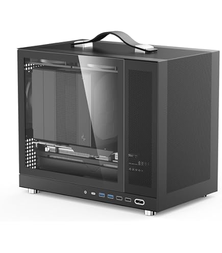 ShinySnake L300 Mesh ITX Case: 8.5L, 325mm GPU, SFX/SFX-L, PCIe 5.0