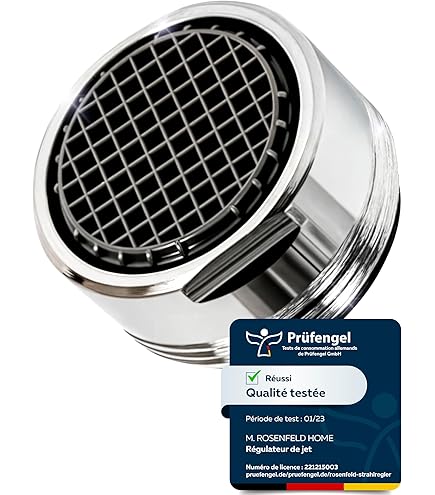 BLANCO Régulateur De Jet Laminaire | M22x1 Honeyc. TT NE | Haute Pression | Recommandé Actis-S, Choice Icona, Culina-S Mini, Filo, Finess, Fontas, Lanora, Lanora-F, Lanora-S, Lanora-S-F, Linee