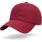 Perlotus%100 Pamuklu Unisex Beyzbol Şapkası, Ayarlanabilir Metal Tokalı 58-60 cm, 4 Mevsim G&uuml;nl&uuml;k Kullanım Şapka, Casual Outd