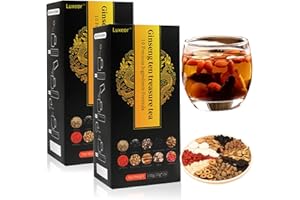 BEINUP 2 Box Ginseng Ten Treasures Tee Nierentee,Ginseng-infused Ten Treasure Tea,Herbal Kidney Cleansing Tea,Kidney Detox Tee,Men's Essentials Nierentee,10gx30 Beutel