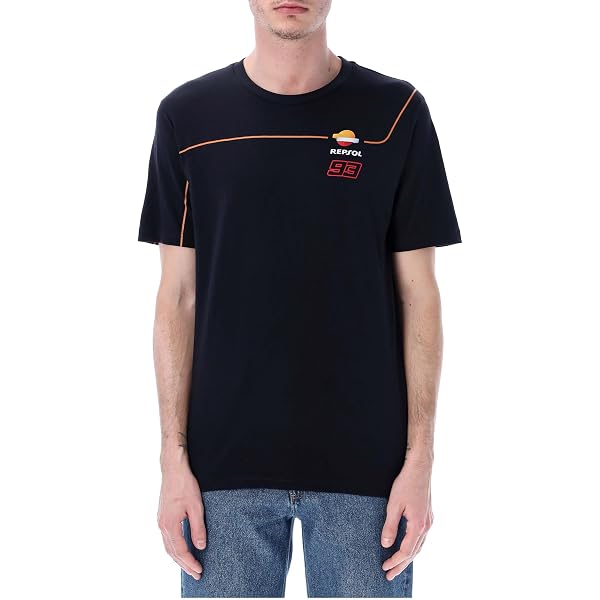 MM93 T-Shirt Enfant Marc Marquez Ninetythree Officiel MotoGP – 100% Coton Bleu