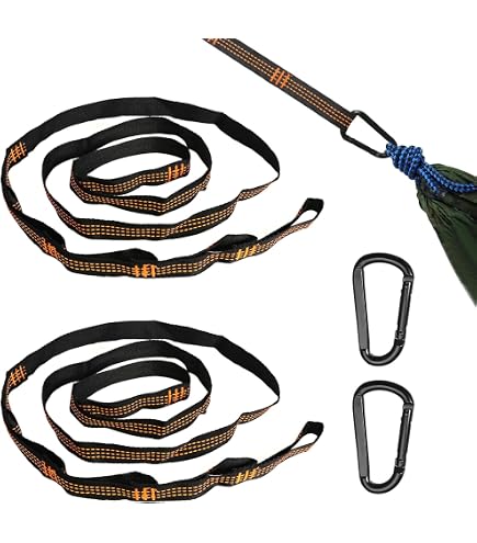 Kit de sangles de suspension pour balançoire d'arbre, 2 sangles de Kit de sangles de suspension pour balançoire d'arbre, 2 sangles de