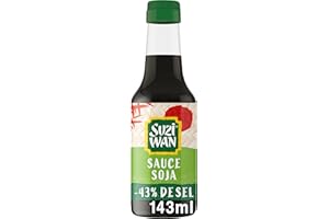 SUZI WAN Sauce Soja Allégée en Sel 143ml
