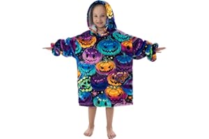 Kuceng Kids Oversized Hoodie, Cute Animal Snuggle Hoodie Kids – Soft & Warm Oversized Blanket Hoodie Kids, Fleece Wearable Blanket for Girls & Boys 3-6 yrs