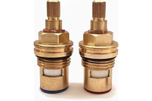 MGM PRODUCTS Franke Eiger Compatible SP3561 Tap Cartridge Valve Pair Replacement Hot and Cold