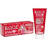 ROCS ROCS KIDS 4-7 YEAR OLD RASPBERRY STRAWBERRY TASTE TOOTHPASTE - 45g