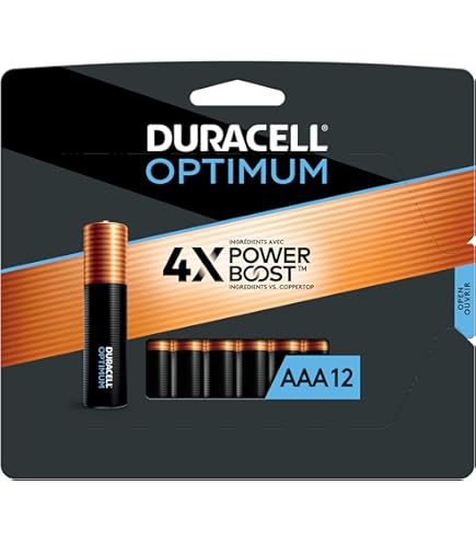 Duracell - Piles Optimum Power Boost AAA Paquet de 30