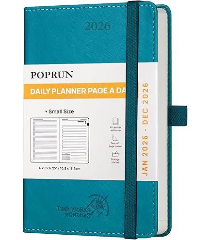 Leuchtturm1917 A5 Medium Hardcover Weekly Planner & Notebook 2025 - View #5