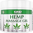 5kind Hemp Active Gel 300ml - High Strength Formula - Natural Hemp Massage Gel for Back, Muscles, Feet, Knees, Neck & Shoulders - Hemp Gel Muscle Rub Rich in Natural Extracts