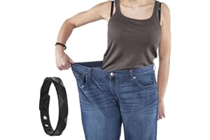 COTTNY RedUp Far Infrared Negative Ions Wristband, Ionics Power RedUp Negative Ions Wristband, Negative Ion Anti-Static Sports Bracelet, Lymph Drainage Bracelet for Men Women (Black)